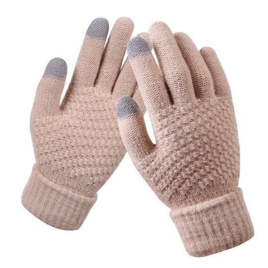 Textured Winter Gloves for Women | Ideal for Cold Days