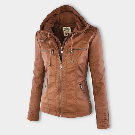 Women's Weatherproof Hooded Jacket | Elegant and Durable for Every Season 