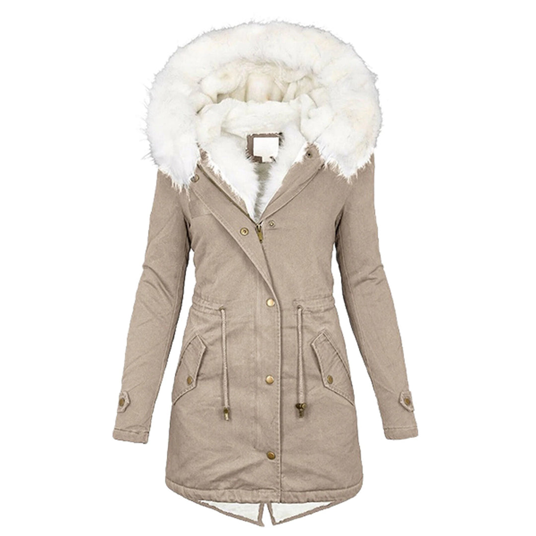 Women's Winter Coat | Warm Fleece Lined Jacket | Windproof Lined Outerwear | Comfortable Cold-Weather Layer