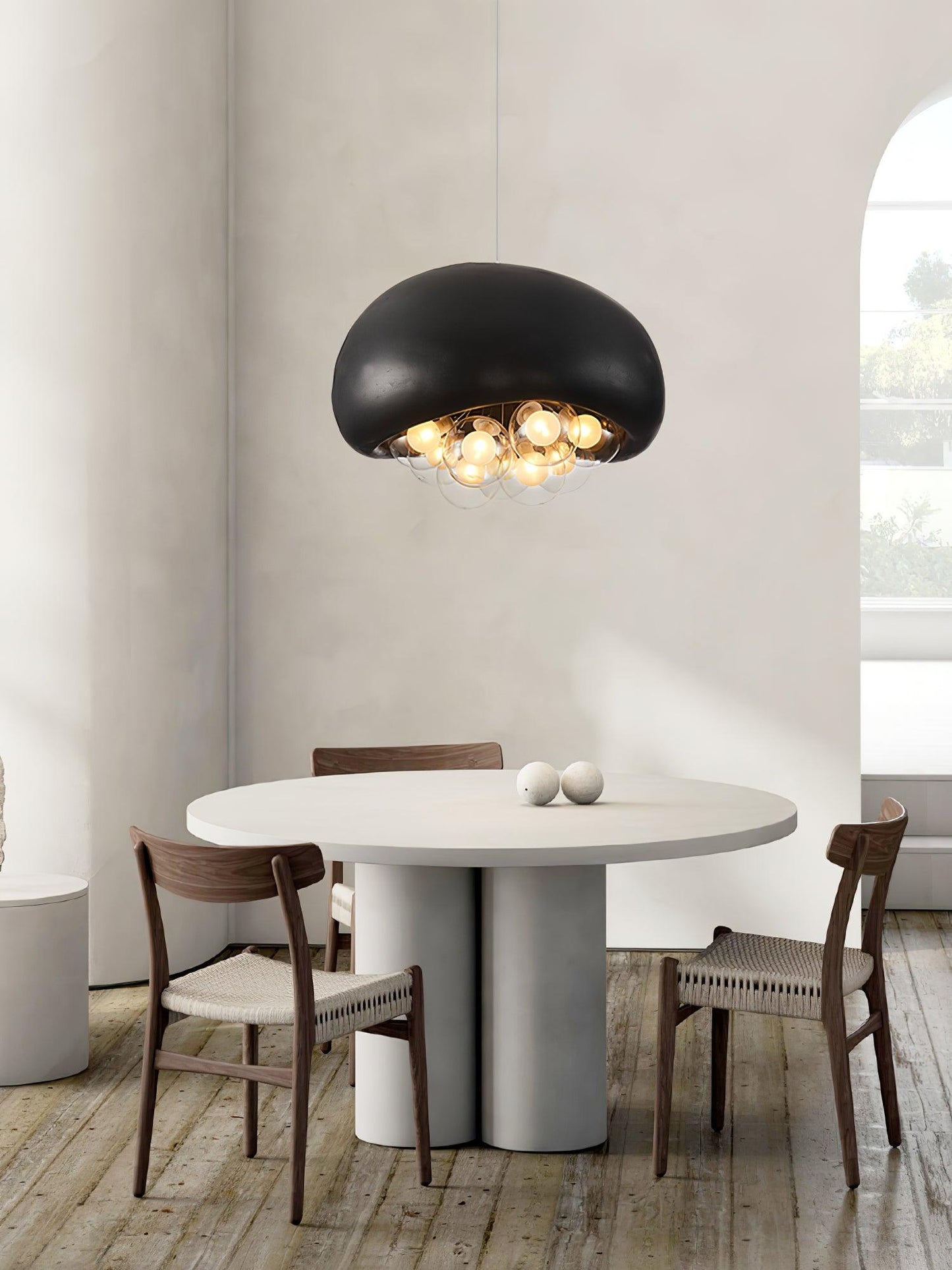 Bubble Pendant Lamp Cluster | Modern Sculptural Hanging Light | G9 Glass Spheres | Adjustable Suspension | Statement Ceiling Lighting