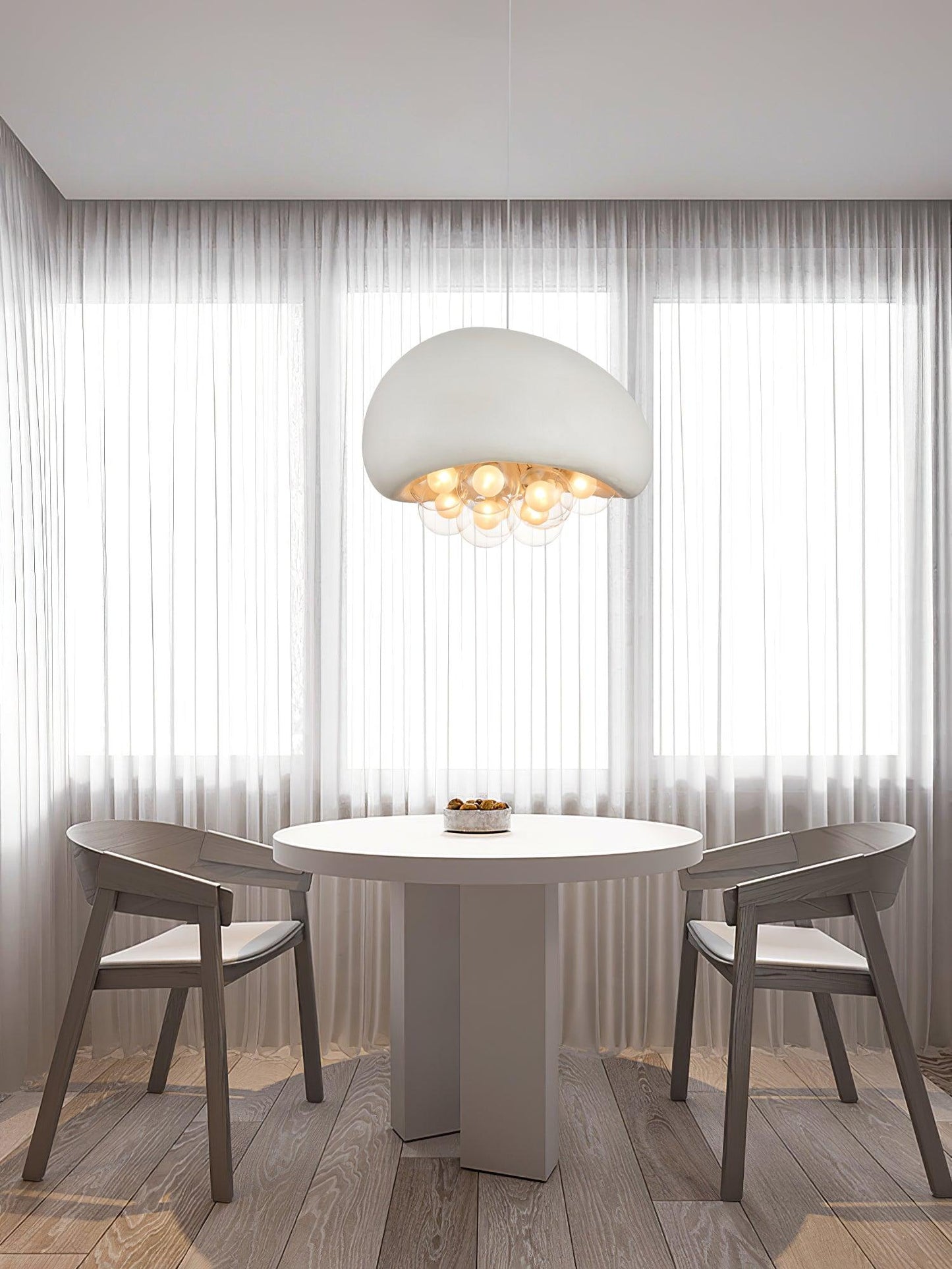 Bubble Pendant Lamp Cluster | Modern Sculptural Hanging Light | G9 Glass Spheres | Adjustable Suspension | Statement Ceiling Lighting