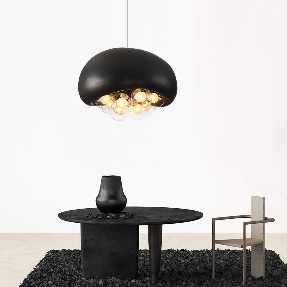 Bubble Pendant Lamp Cluster | Modern Sculptural Hanging Light | G9 Glass Spheres | Adjustable Suspension | Statement Ceiling Lighting