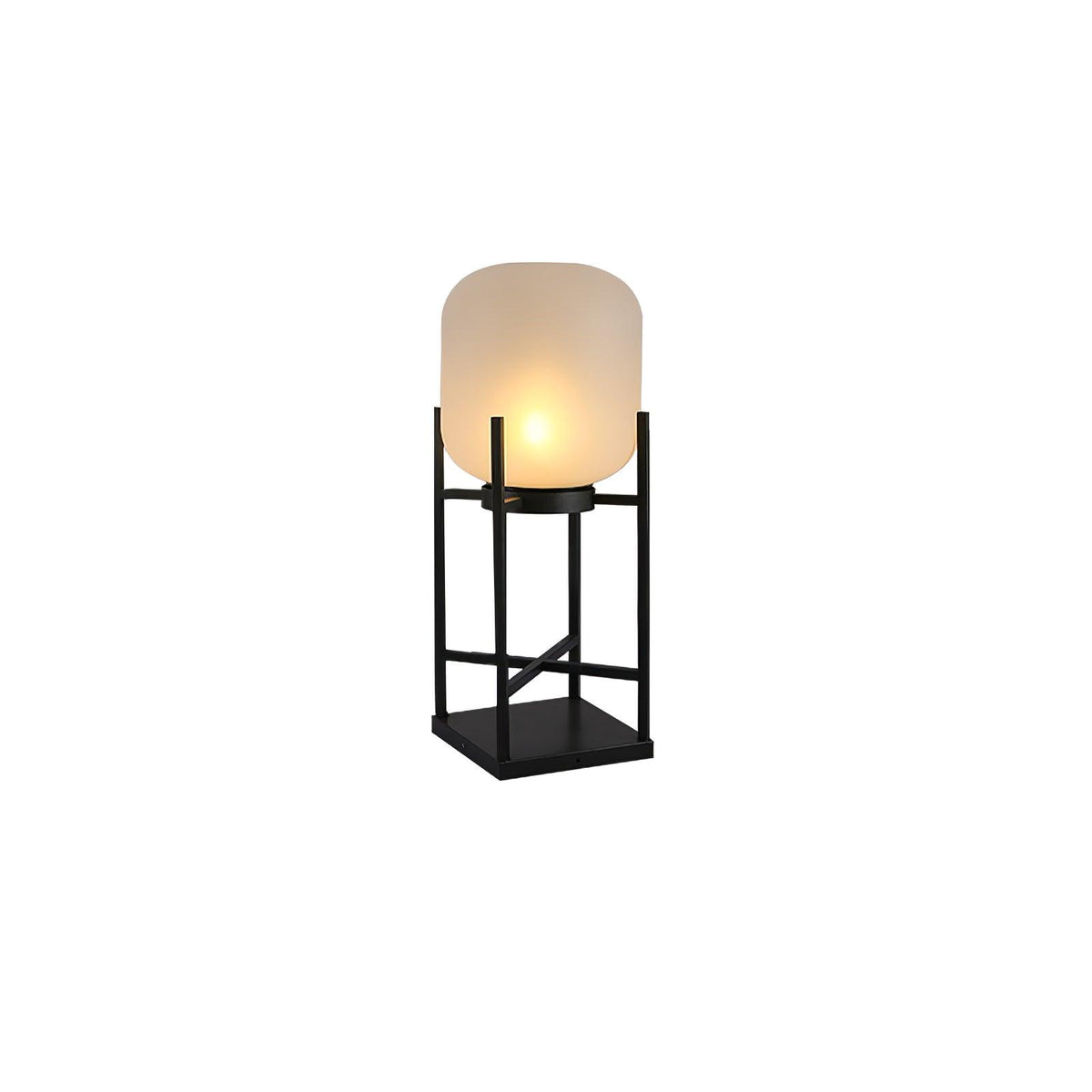 Solar Outdoor Floor Lamp Lantern | Stainless Steel Garden Light | IP65 Waterproof LED | Automatic Dusk-to-Dawn Lighting