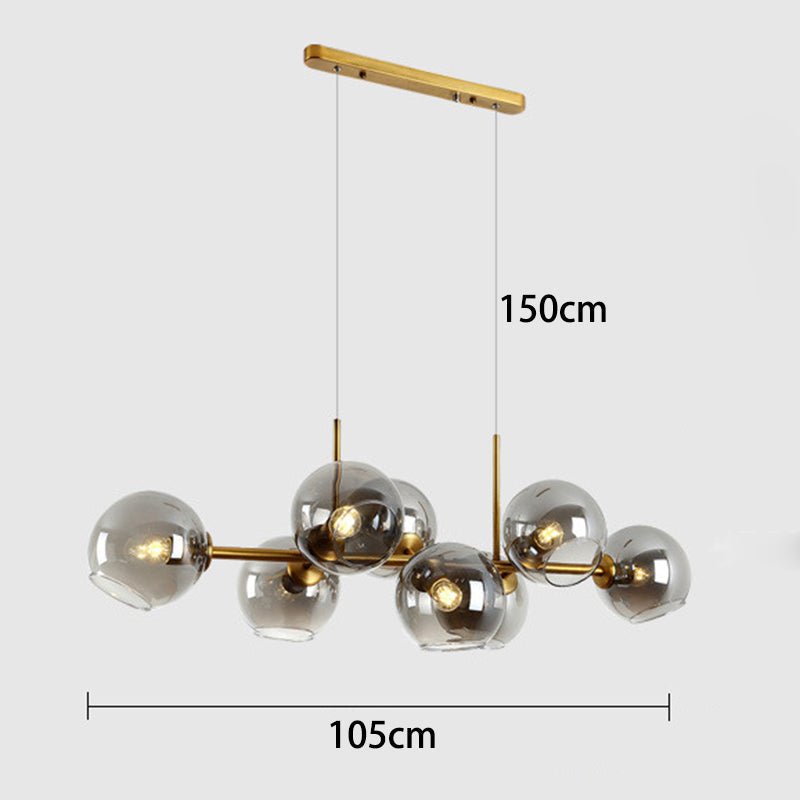 Modern Chandelier Dining Table