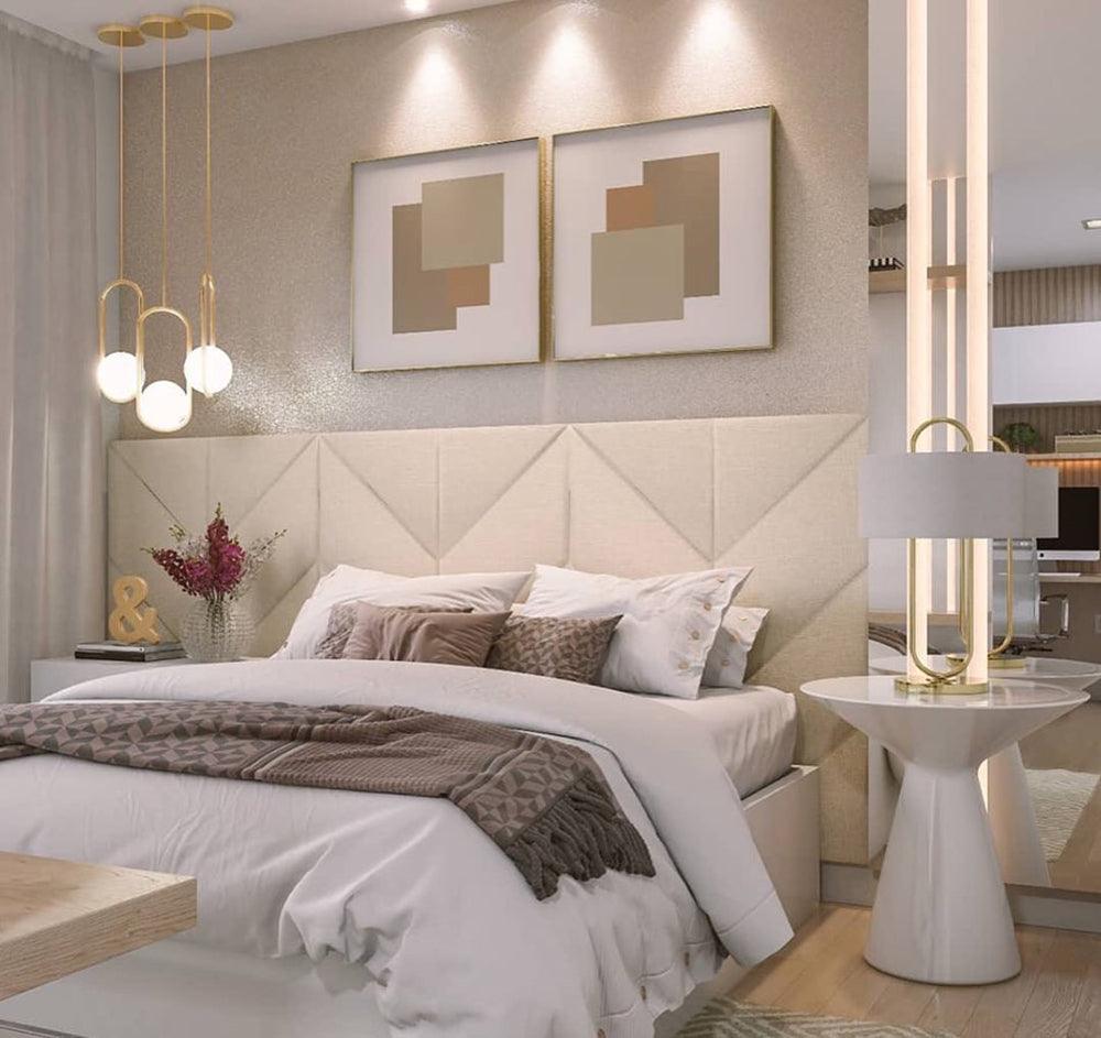 Mila Pendant Lamp Modern Glass Design | Elegant Hanging Ceiling Light | Metal Frame | E14 LED Edison Bulb | Oval & Round Sizes