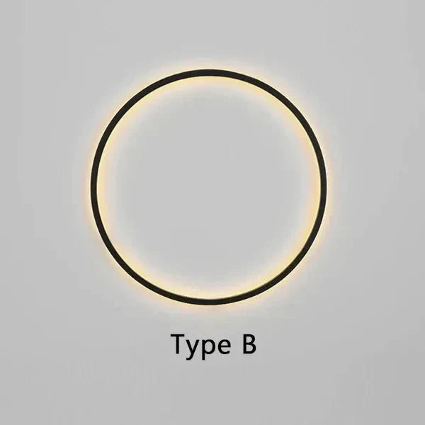 LumiRing - Minimalistic Round Wall Lamp