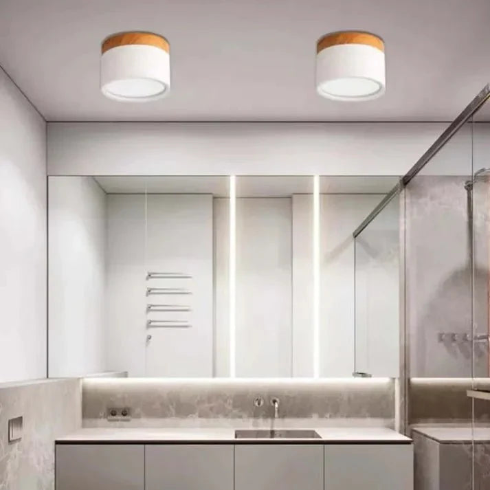 Nordic Cylinder LED Ceiling Lamps for Hallways