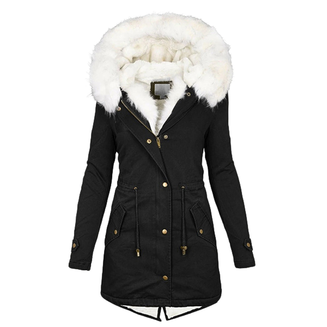 Women's Winter Coat | Warm Fleece Lined Jacket | Windproof Lined Outerwear | Comfortable Cold-Weather Layer