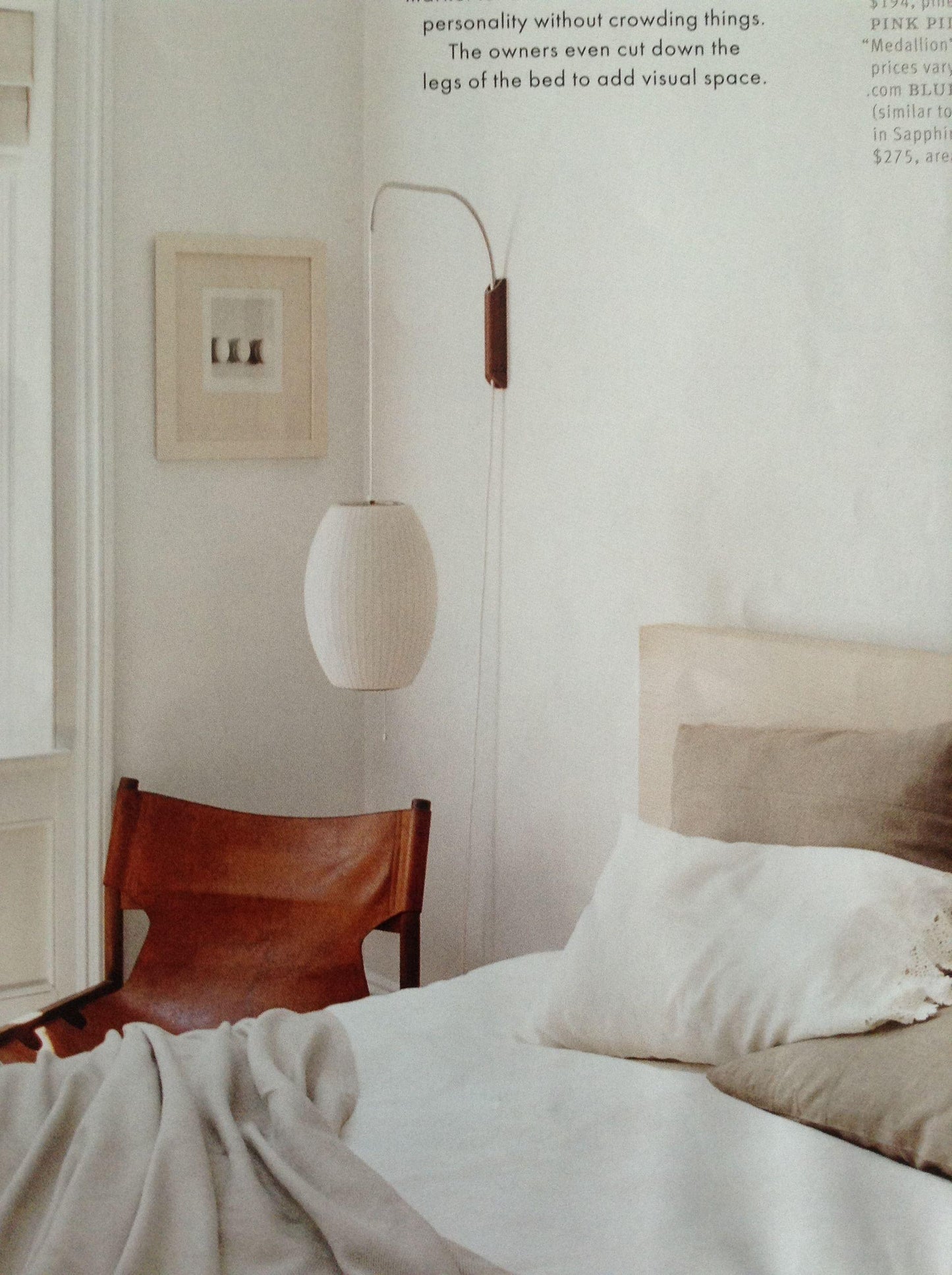 Nelson Wall Sconce | Mid-Century Modern Wall Light | Walnut & Metal Fixture | E26/E27 Ambient Indoor Lighting