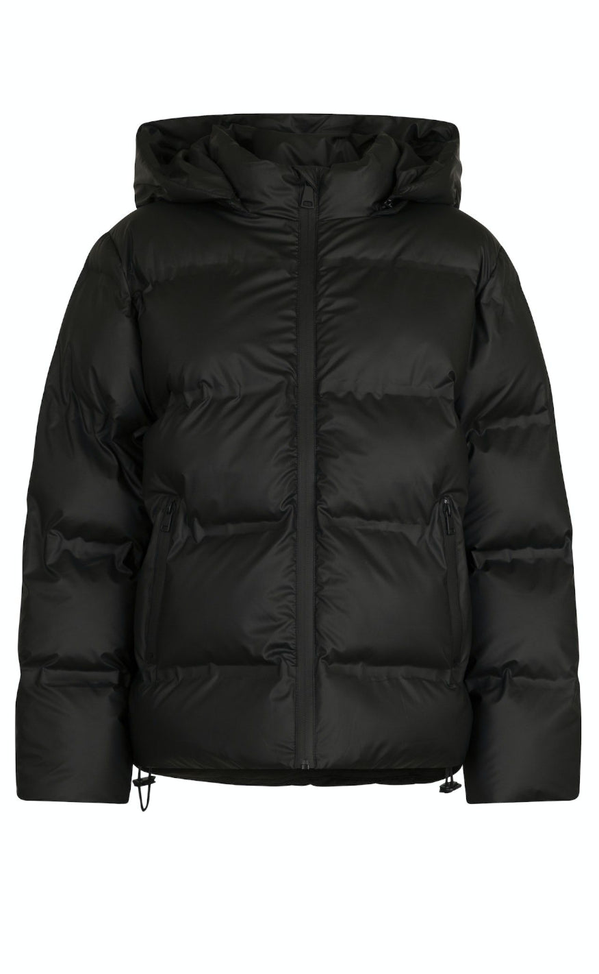 Black Down Jacket for Women | With Hood