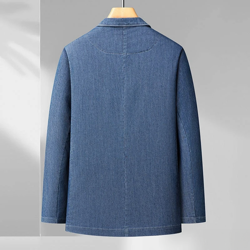 Francesco | Modern Denim Blazer for Men