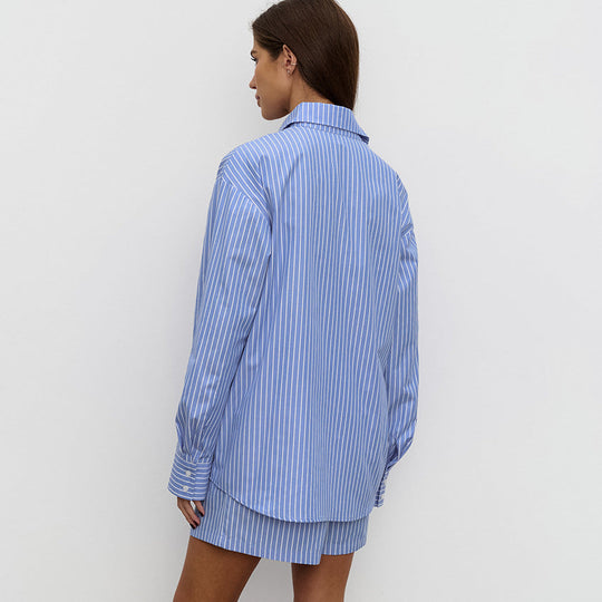 Fayelle - Striped Shirt (Free Shorts)