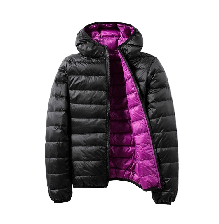 Lightweight transitional jacket for women | Hooded