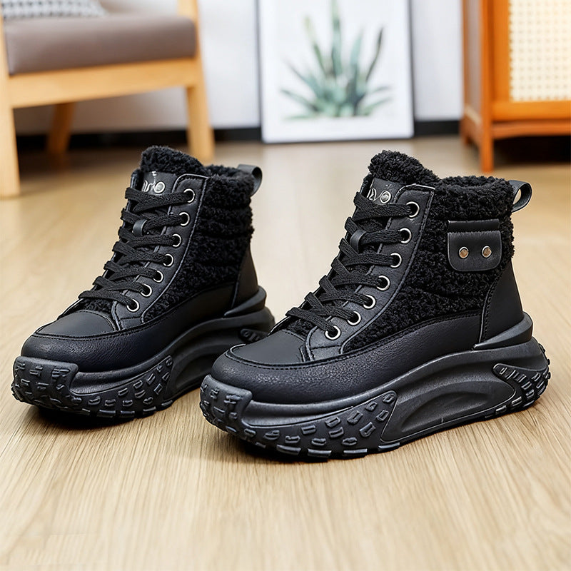 Fleece Lined Winter Snow Boots for Women