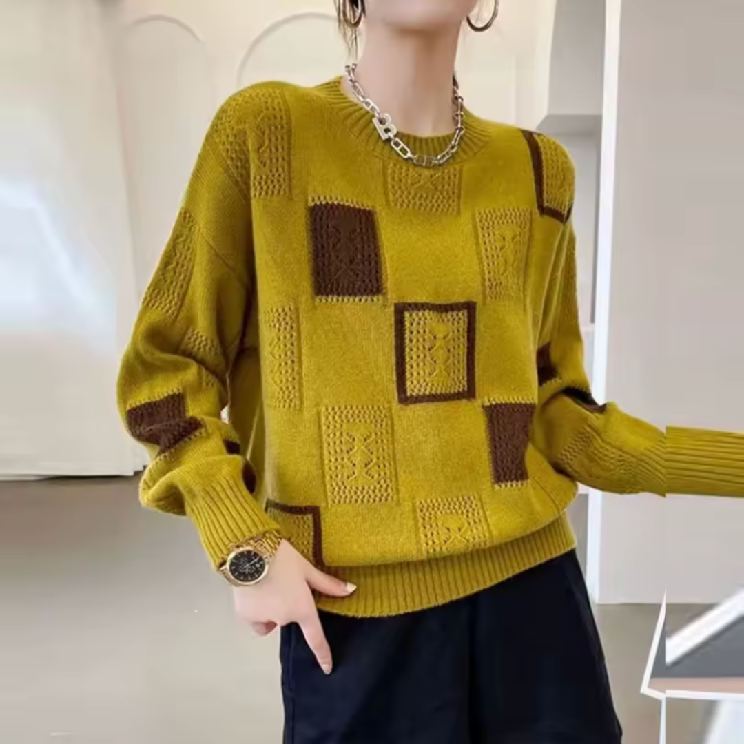 Camille™ | Elegant Knitted Sweater – Timeless Class &amp; Comfort 