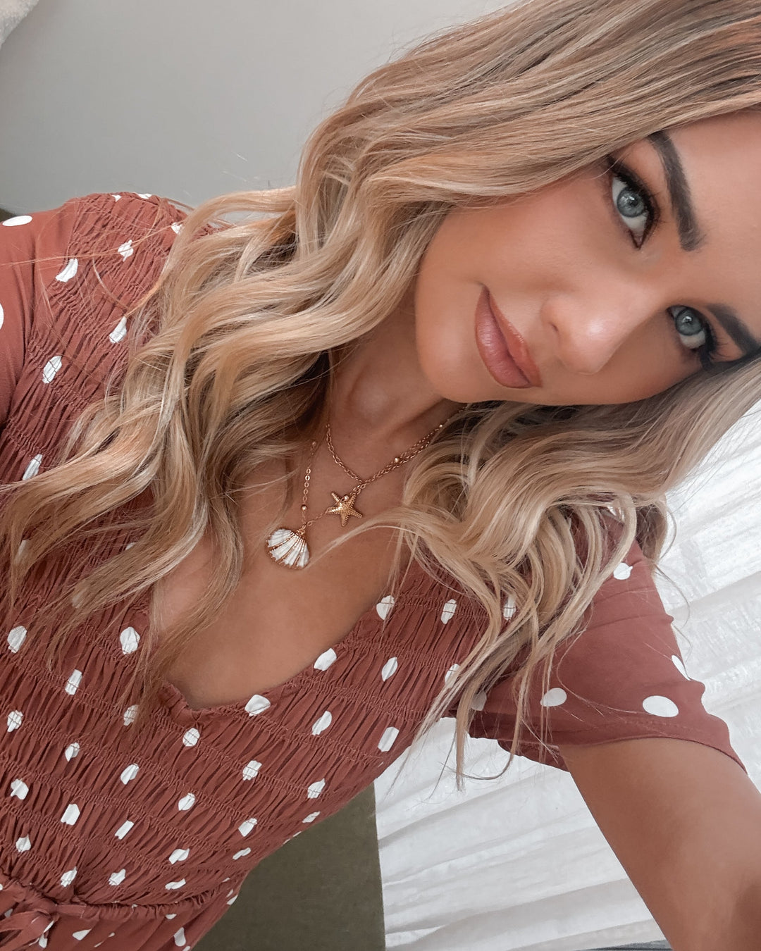 Women's | Midaxi Dress | V-neck | Flutter Sleeves | Smock Bustier | Waistband | Layered Skirt