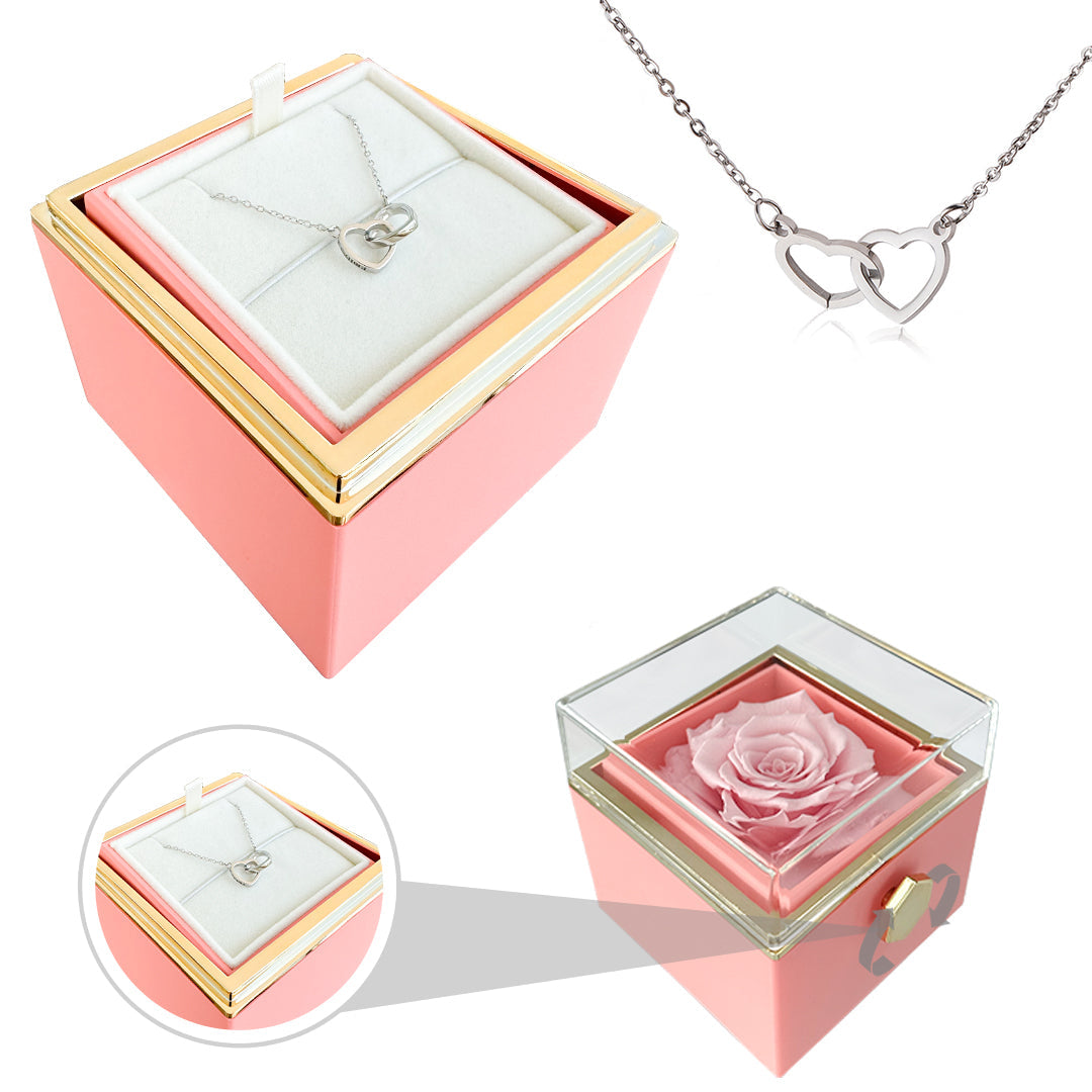 Eternal Rose Love Necklace