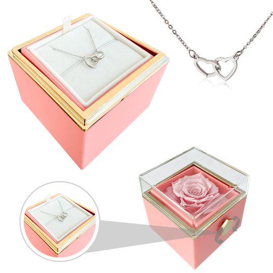 Eternal Rose Love Necklace