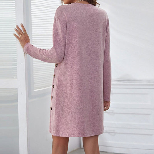 RENILDE - Long Sleeve Dress