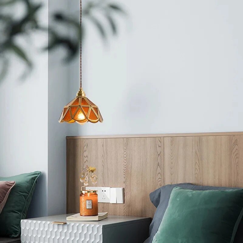 Stained Glass Pendant Lamp