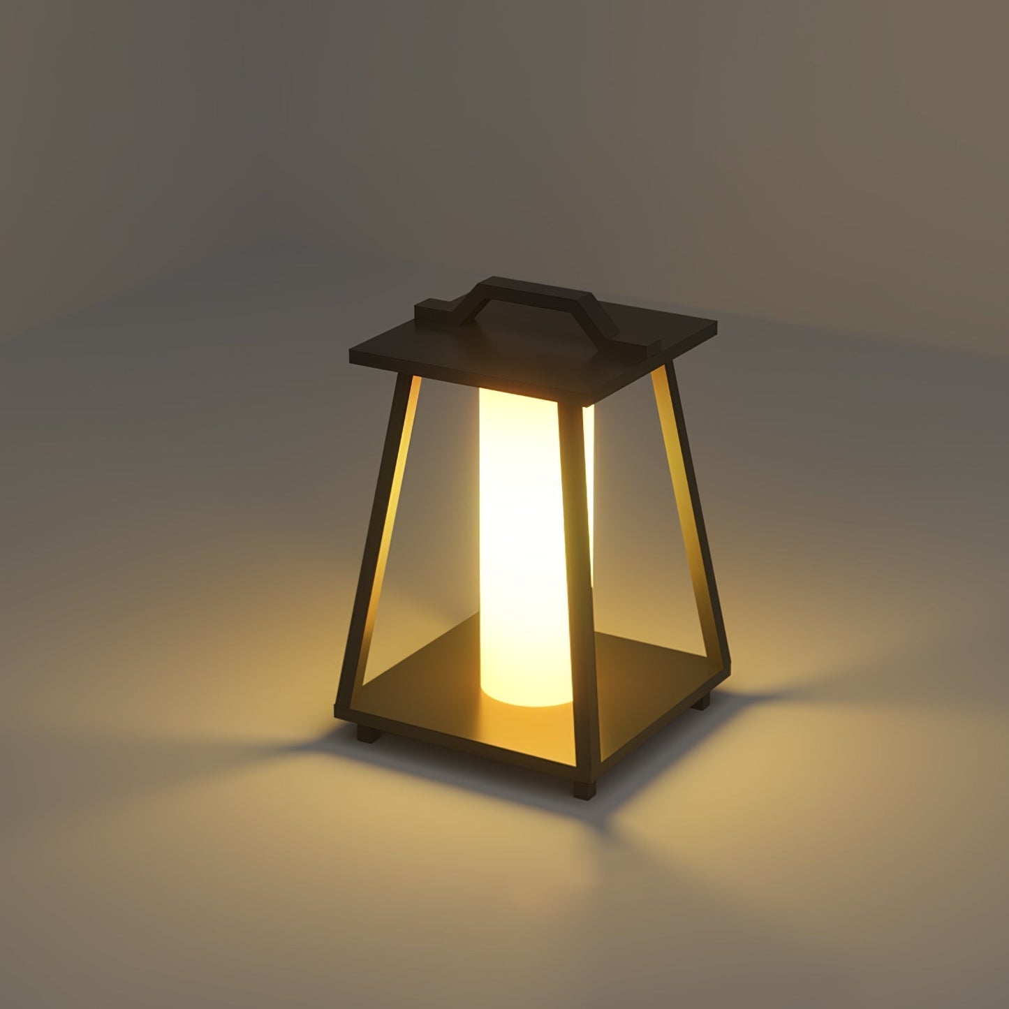 Portable Outdoor LED Lamp Stainless Steel Garden Light Roam | IP65 Weatherproof Handle Lantern | Patio Balcony Courtyard Lighting