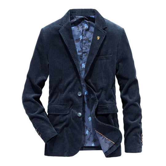 Austin | Men's Cord Blazer – Classic Elegance