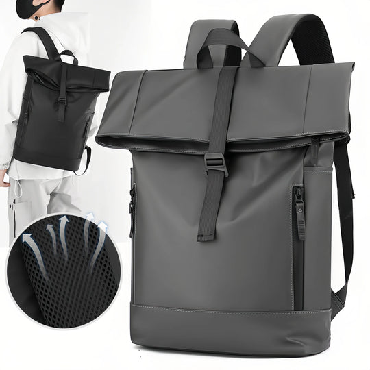 Unisex 16 Inch Laptop Backpack – Expandable Duffel Backpack with Breathable Back Panel – School Bag, Work Bag, and Travel Bag.