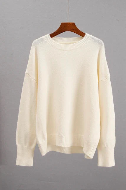 Basic Cashmere Look Sweater Women