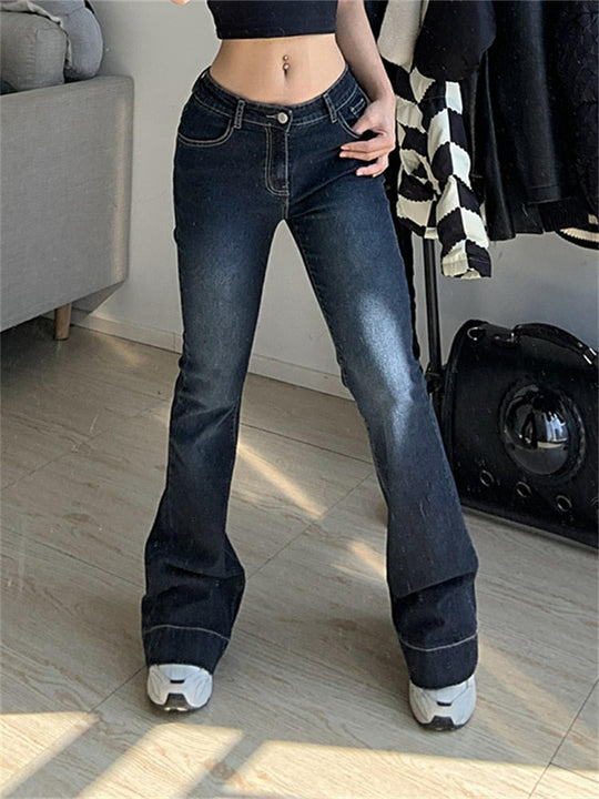 Low-rise jeans