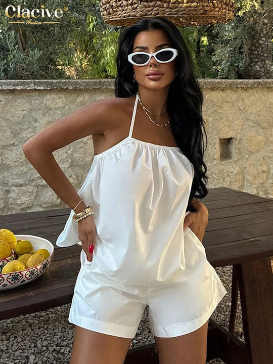 Women | Summer Set | Sleeveless Top | Shorts | Stylish | Chic | Comfortable