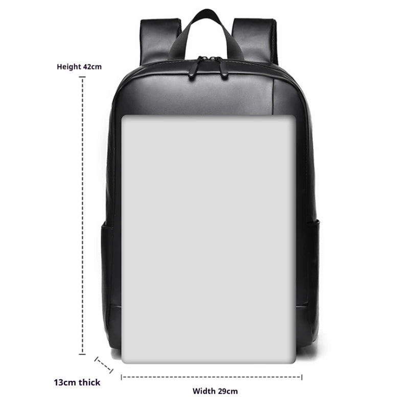 Men's Backpack | Large Capacity Business Laptop Bag | Splash-Proof and Suitable for Commuting &amp; Travel