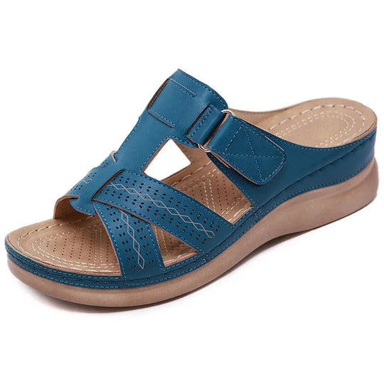 Orthopedic Leather Sandals – Breathable and Comfortable