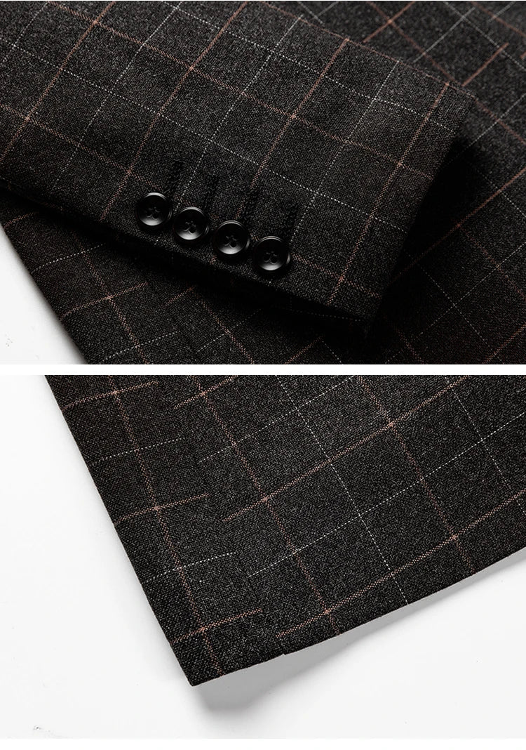 Gianni | Black Check Blazer