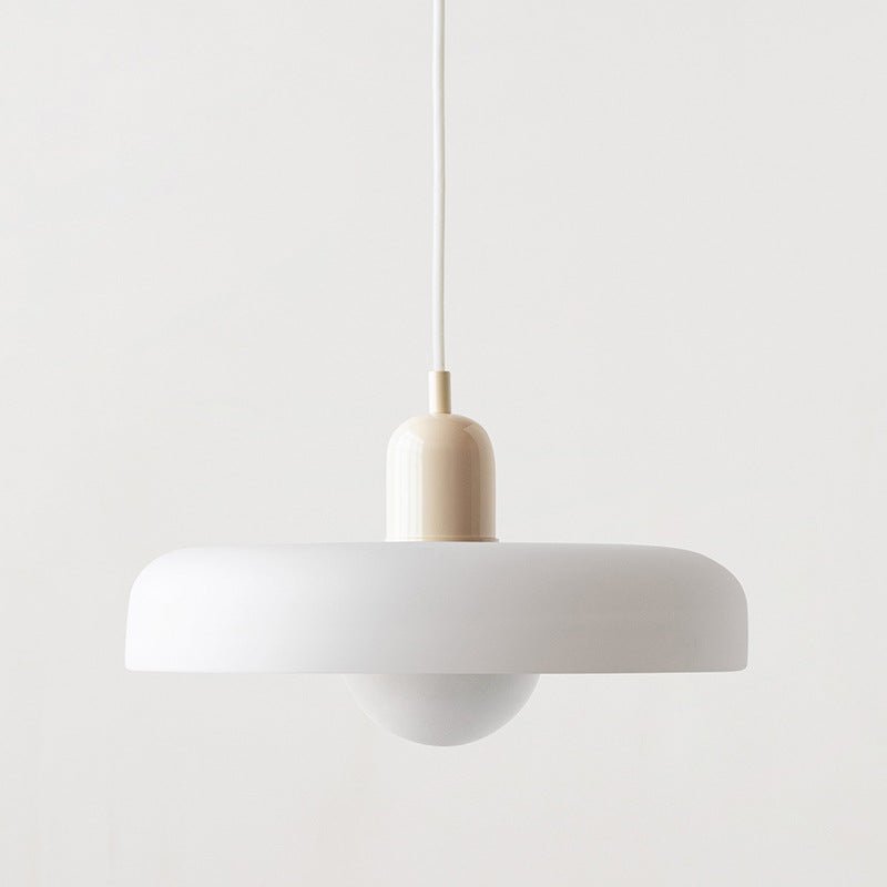 Bauhaus Pendant Lamp Made of Colored Glass