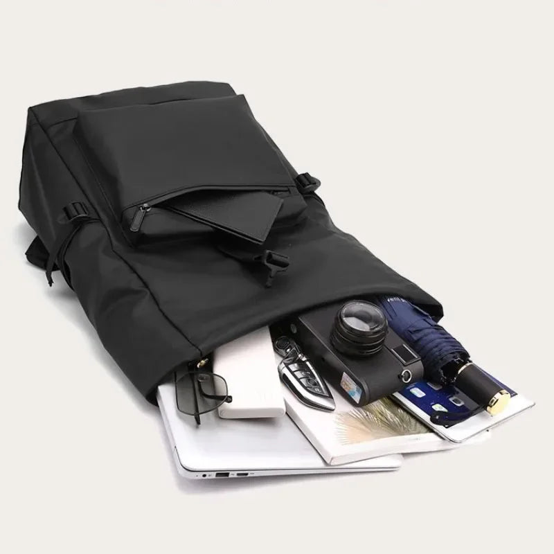 Men's Senior Sense of Business Backpack | Large Capacity Laptop Backpack | Lightweight Travel Backpack 