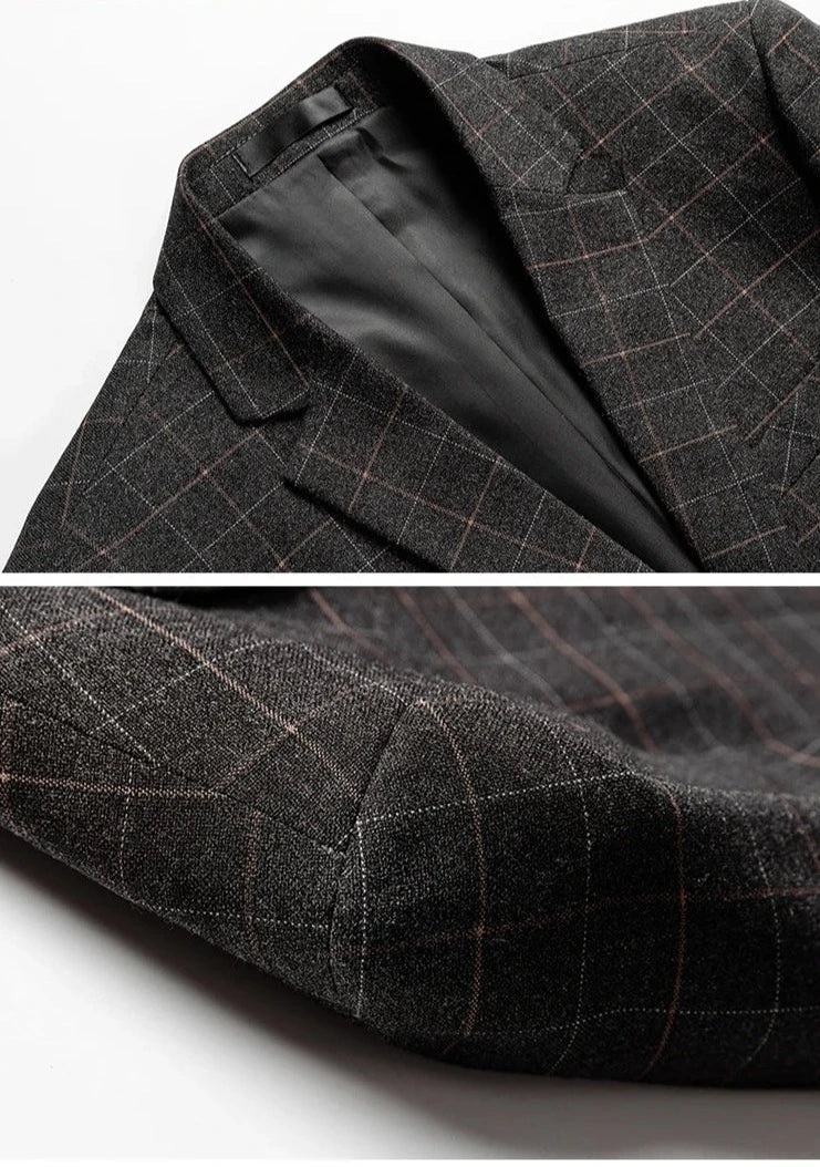 Gianni | Black Check Blazer