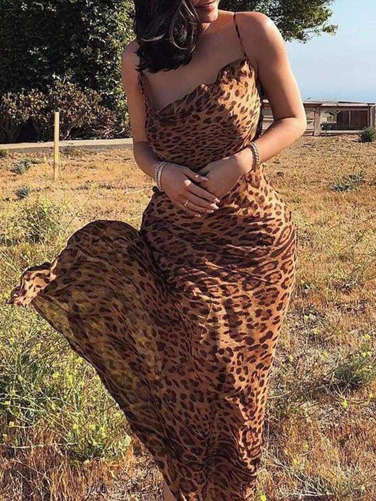Leopard Print Dress "Cesar"
