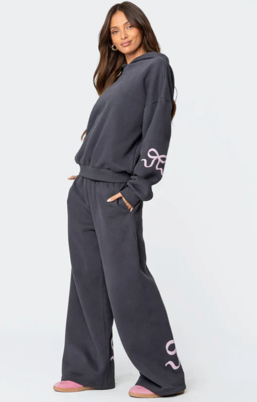 Bow Luxury Tracksuit | Comfort With A Feminine Touch