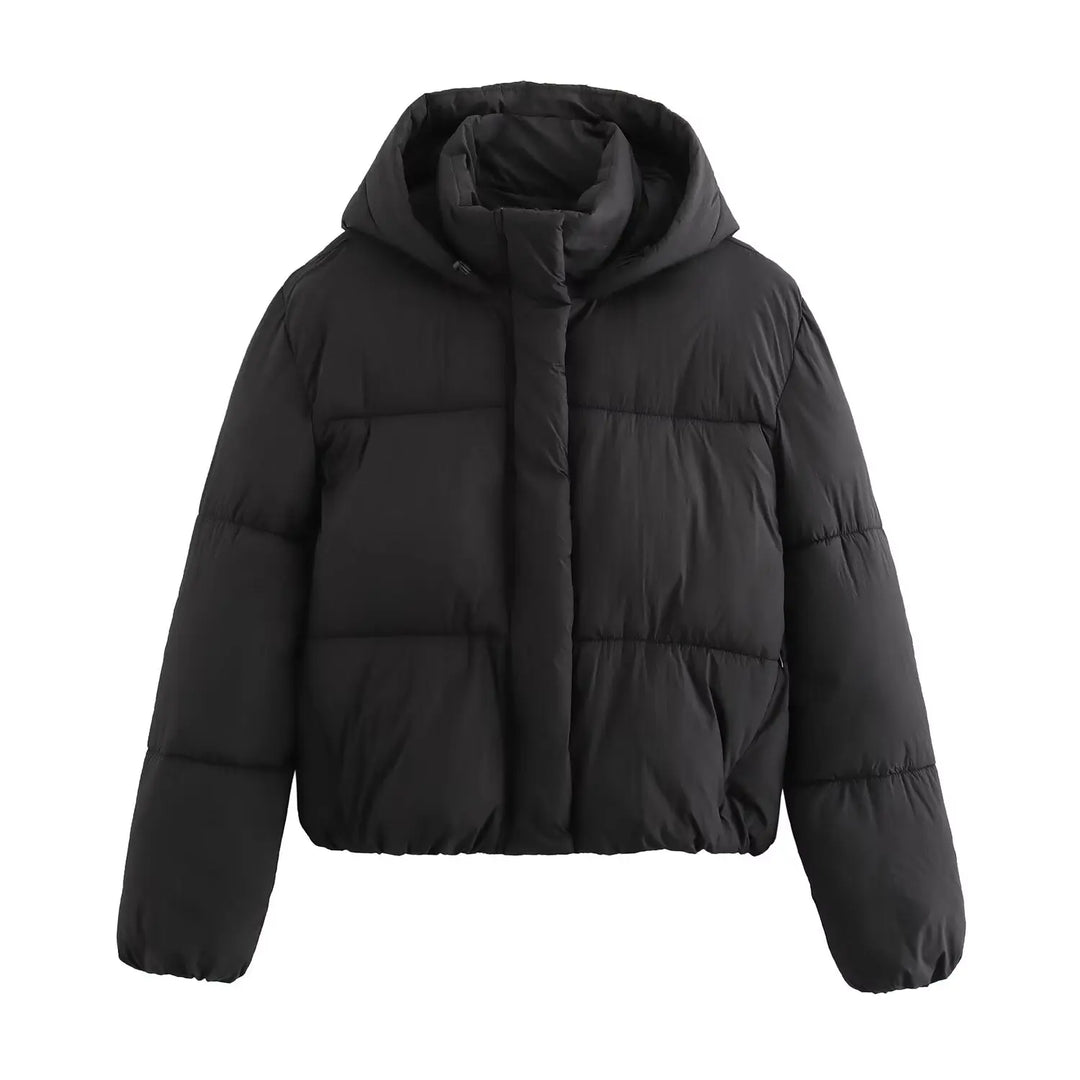 Women's Puffer Jacket | Hooded with Thick Padded Construction | Warm Winter Coat
