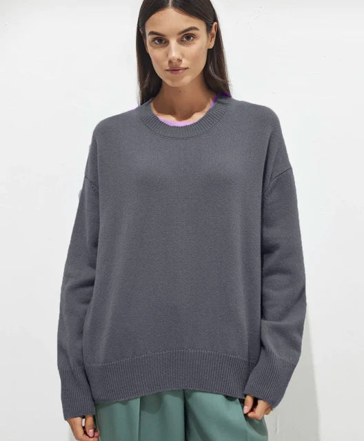 Basic Cashmere Look Sweater Women