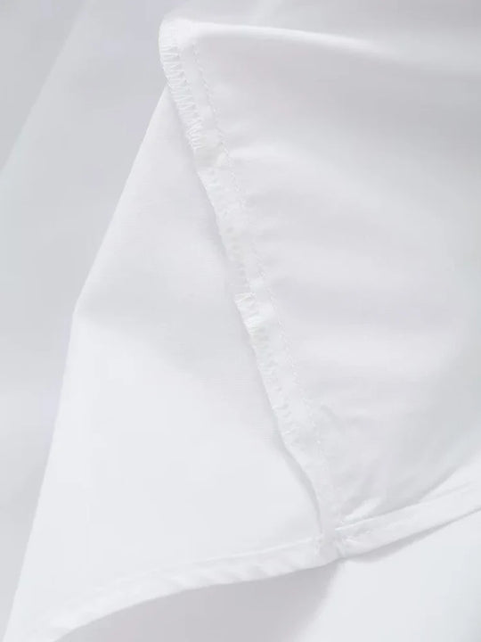 Flowing maxi dress with spaghetti straps