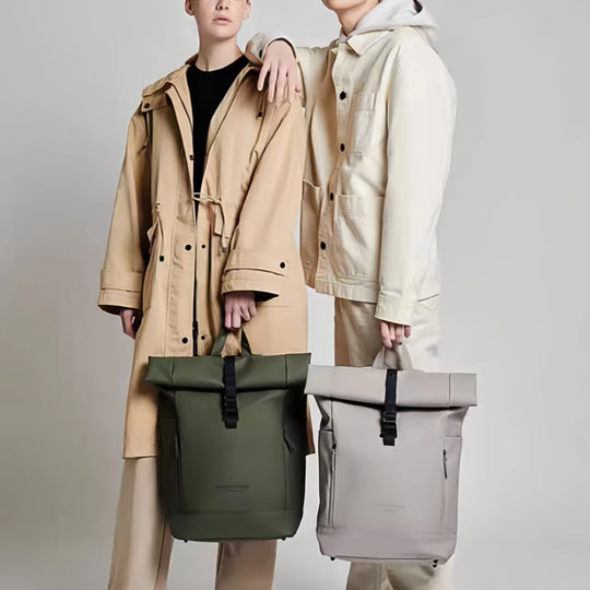 Unisex 16 Inch Laptop Backpack – Expandable Duffel Backpack with Breathable Back Panel – School Bag, Work Bag, and Travel Bag.