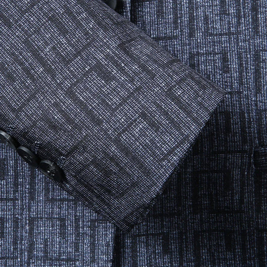 Stefano | Modern Blazer with Geometric Pattern