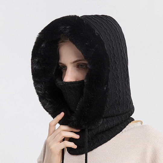 3-in-1 Winter Scarf with Hood and Integrated Mask for Adults | Ideal for Outdoor Activities