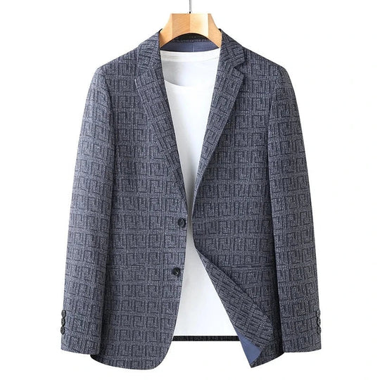 Stefano | Modern Blazer with Geometric Pattern