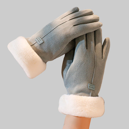 Tactile Gloves with Guided Fingers for Adults | Ideal for Winter