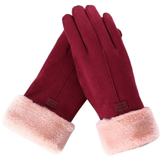 Tactile Gloves with Guided Fingers for Adults | Ideal for Winter