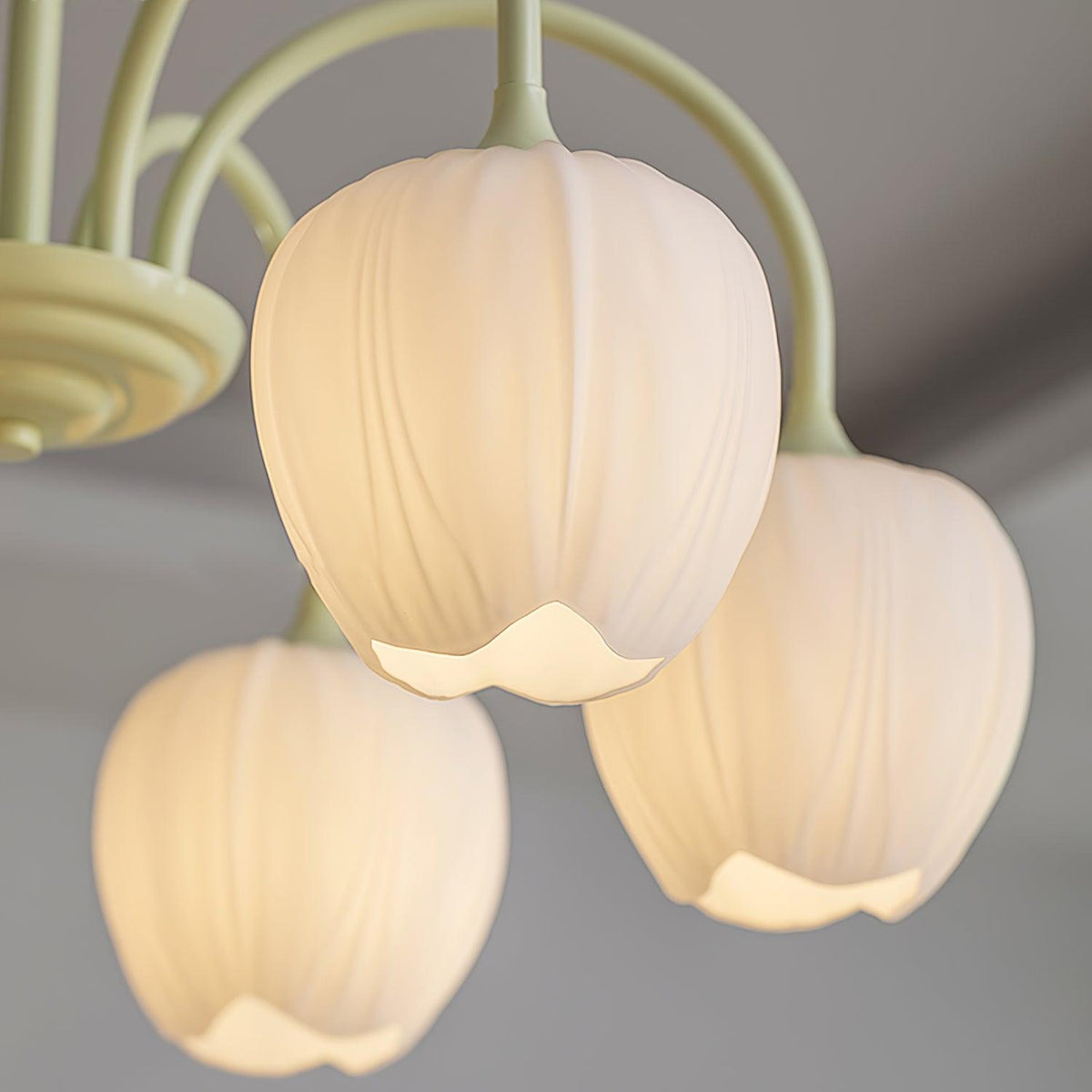 Tulip Matcha Chandelier