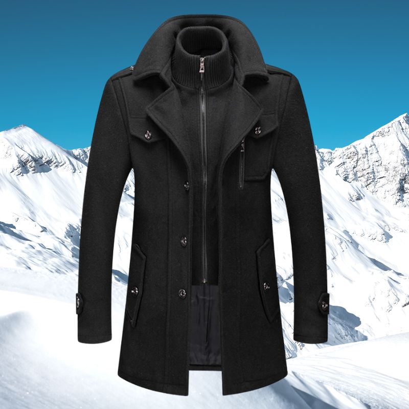 Men's Fitted Zip Jacket | Ideal for Winter