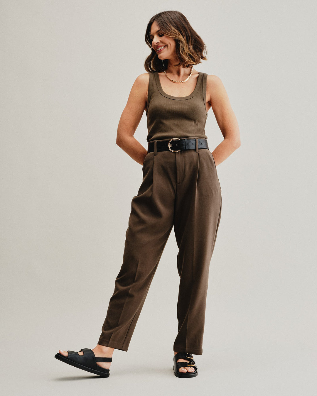 Dames | Sandaal | Vox | Zwart | Comfortabel | Genius Fit Voetbed